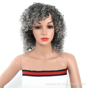 MYZY cheap heat-resistant high-quality synthetic wig 20 inch twisted curl synthetic wig, African synthetic wig supplier